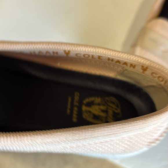 Cole Haan Pinch Penny Pale Pink 
Fabric Upper Women’s Loafer - Picture 5 of 10